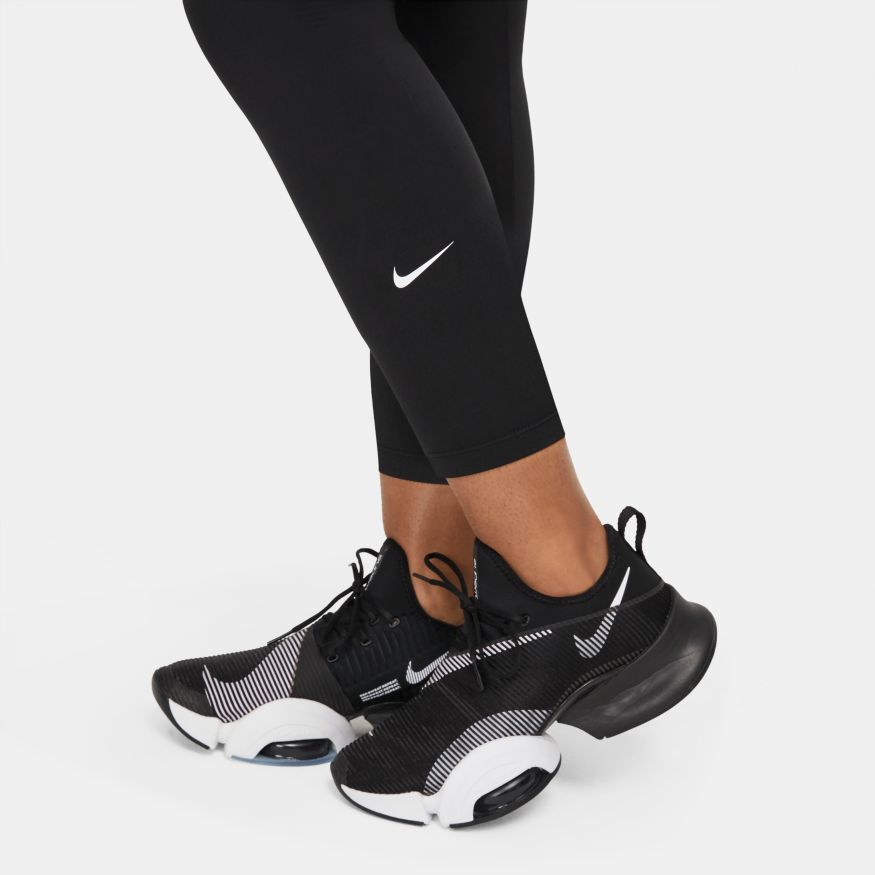 Nike One Women's Mid-Rise Crop Leggings - (DD0247 010) - TI3 - 5