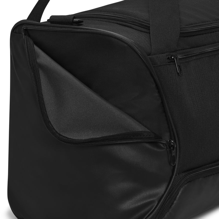 .Nike Brasilia Training Duffel Bag Medium 60Litres - Black/White - (DH7710 010) - F