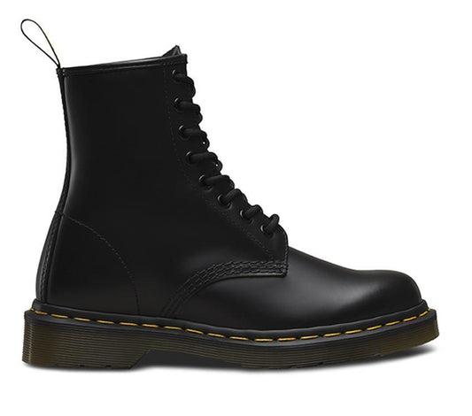 .Dr Martens 1460 Black Smooth Leather DMC 8 Up Boot Mens & Womens