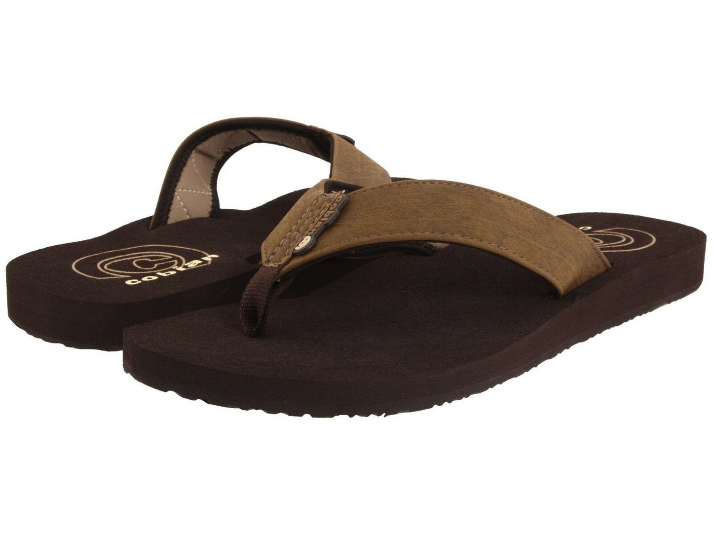 Cobian Mens Jandals Floater Mocha - (FLT08-203-10) - F