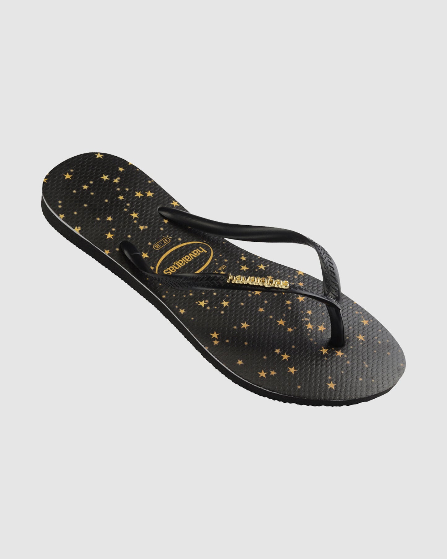 .HAVAIANAS Womens SLIM METAL LOGO PRINT (STARS) - (0090) - HV22 - F