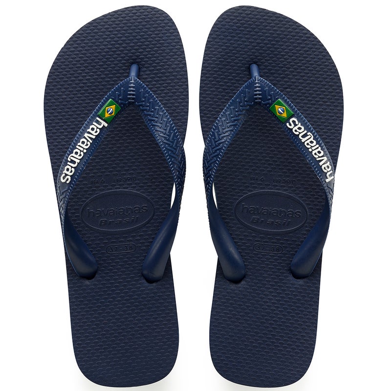 Havaianas Mens Brazil Logo 0555 Navy - (HVM) - R2L6/F