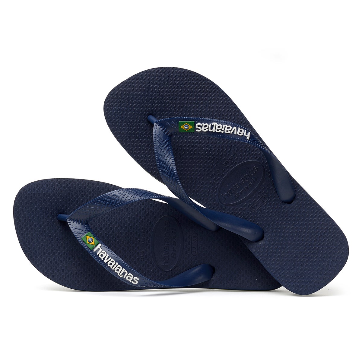 Havaianas Mens Brazil Logo 0555 Navy - (HVM) - R2L6/F