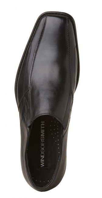 - Windsor Smith Jake Black Leather Shoes - JK - R2L17/F