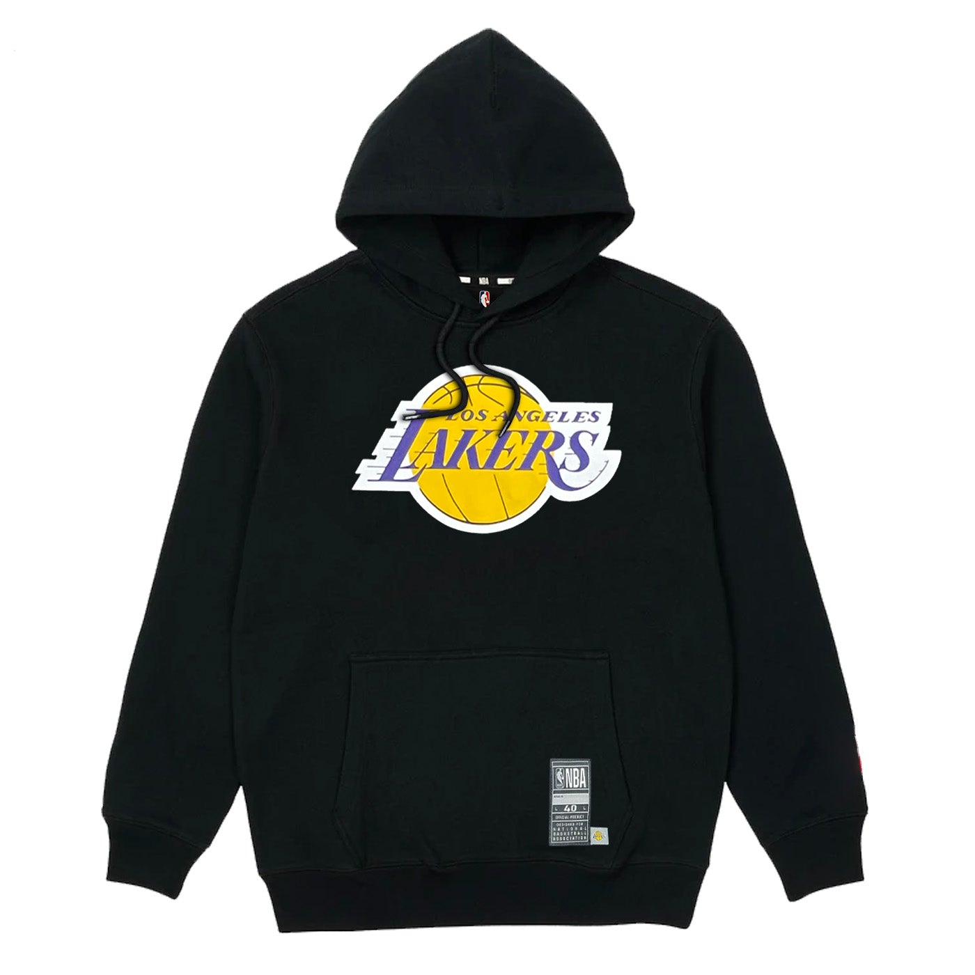 Mitchell Ness Mens Team Logo Hoodie LA Lakers 7K2M1SBEL LAK