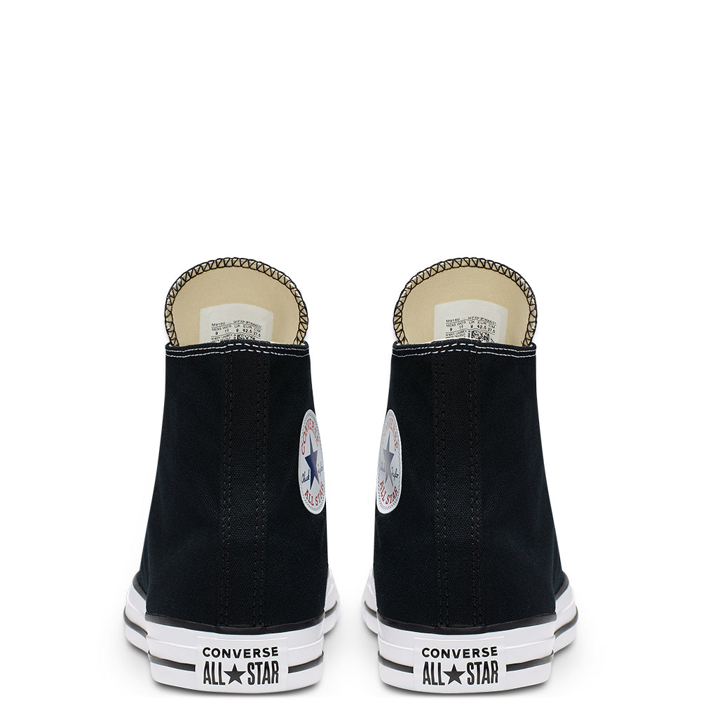 .Converse Chuck Taylor Unisex Canvas Hi - BLACK/WHITE - (M9160C/19160) - BLK HI - R1L7