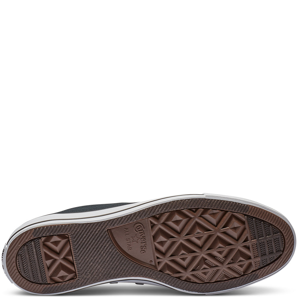 .Converse CT Unisex Canvas Black Low - BLACK/WHITE - (M9166C/19166) - BLK LOW - R1L8