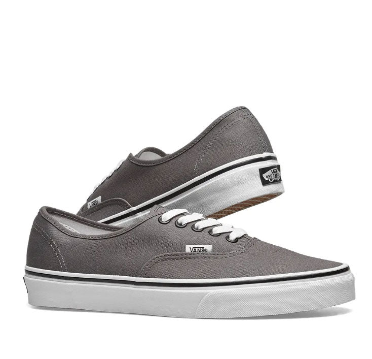 Vans Kids Authentic Pewter/Black - (VN-0EE0PBQ) - PEW - R1L1