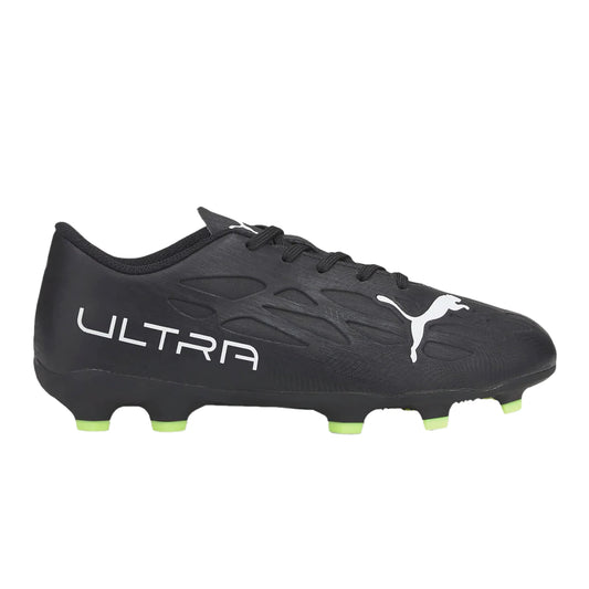 PUMA FOOTBALL Ultra 4.4 FG/AG Jnr (Black/White)  - (106742 04) - PB6 - R2L17