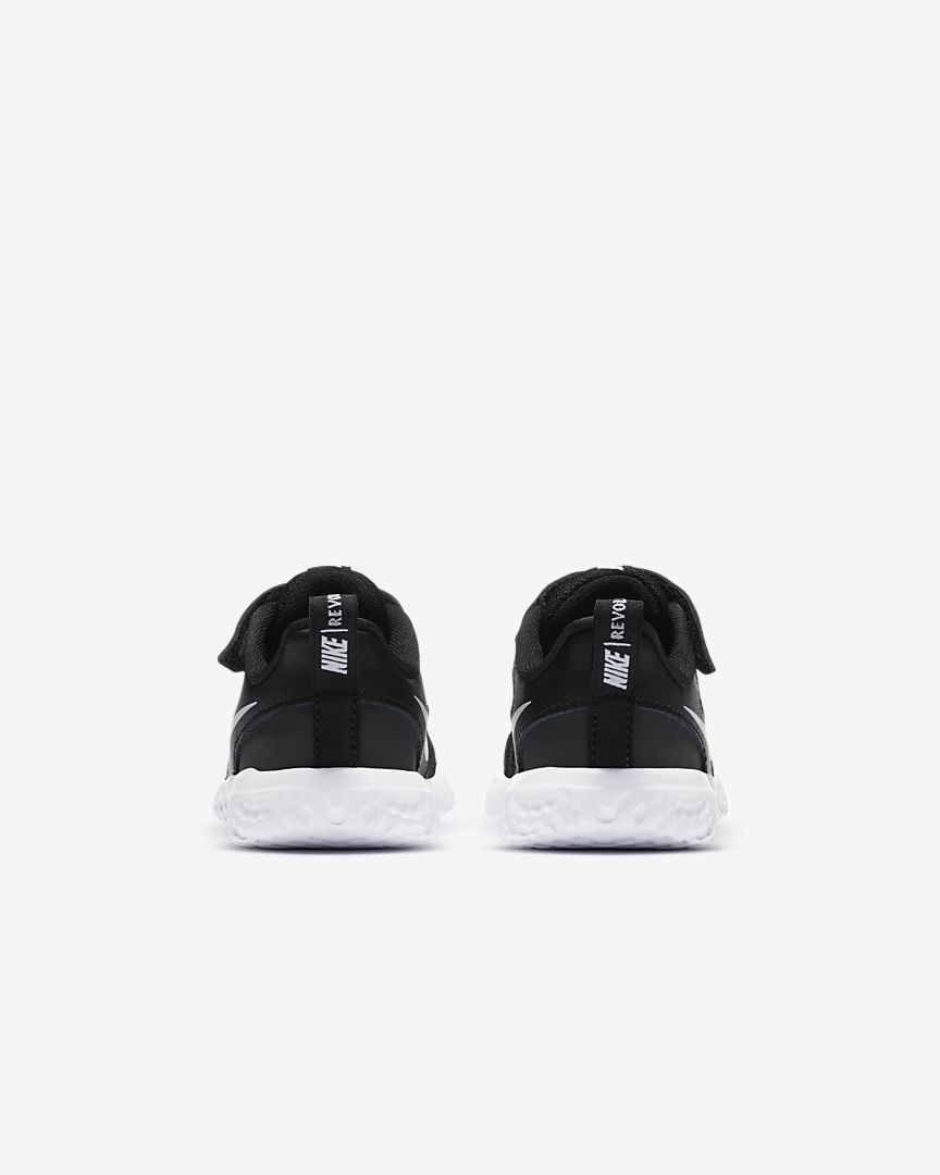 Nike Toddler Revolution 5 Blk/Wht - (BQ5673 003) - RT - R1L9