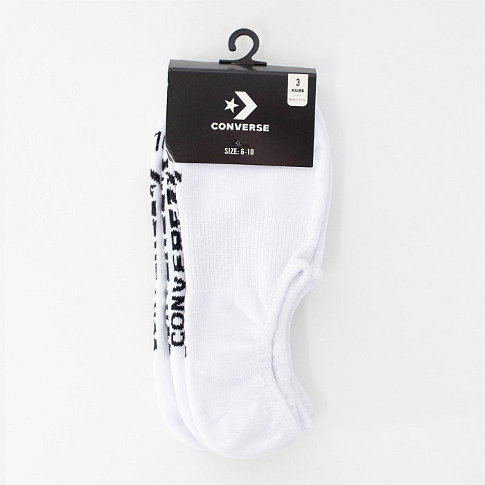 - Converse Invisible Socks White 3pk - (SP0004) - F
