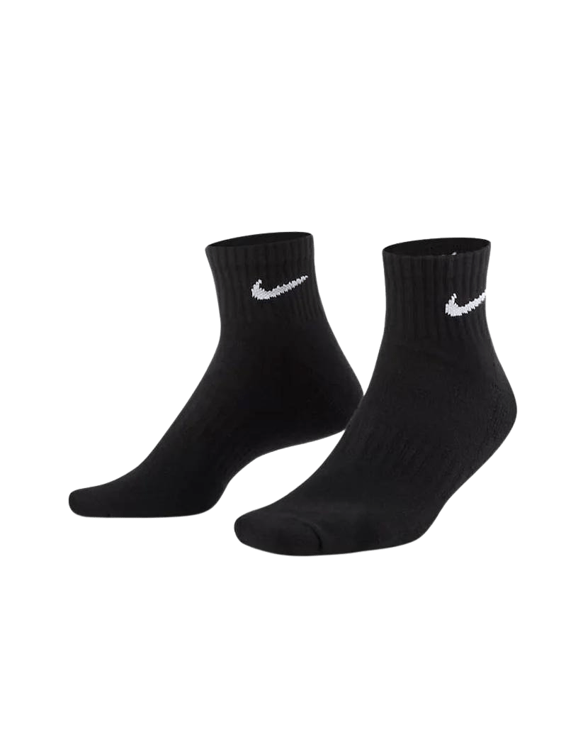 Nike Unisex Everyday Cushion Ankle Socks 3pk - (SX7667 010) - F – Shoe Bizz