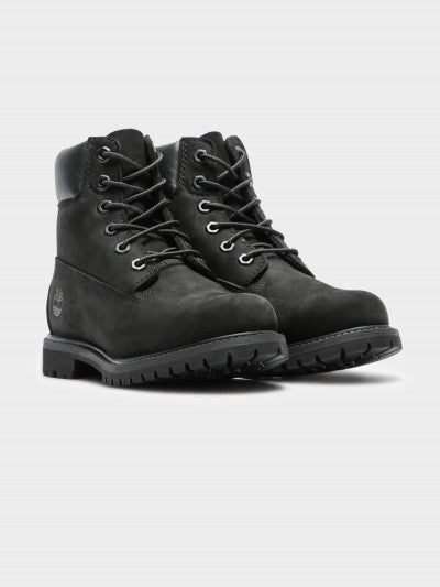 Timberland Womens 6 inch Premium Black - (TB08658A) - W - R1L5 - L/P