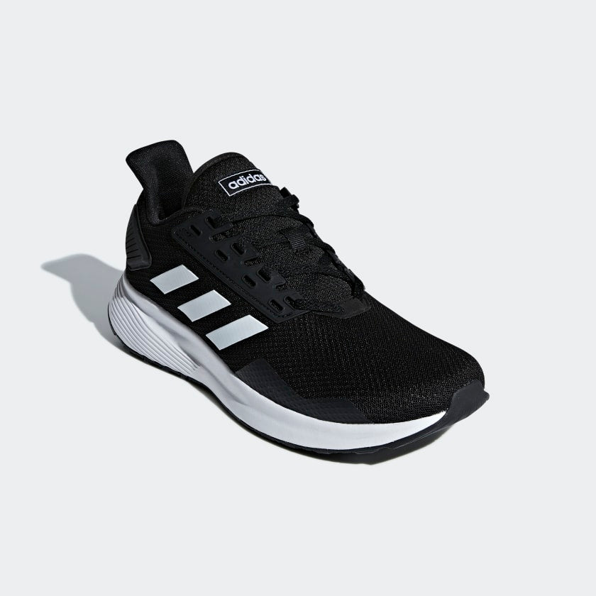 Adidas Mens Duramo 9 Black/White - (BB7066) - UW - R2L13
