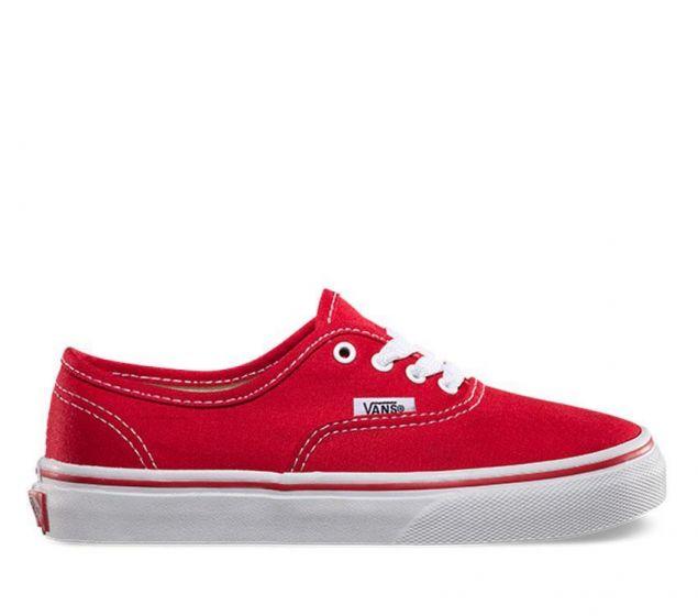 .Vans Kids Authentic Red - (VN-0EE0RED) - RED - R1L1