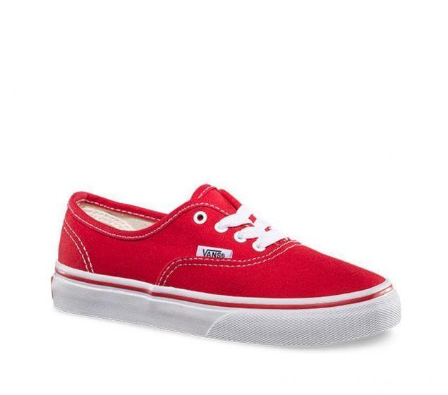 .Vans Kids Authentic Red - (VN-0EE0RED) - RED - R1L1