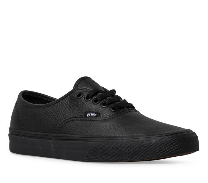 Vans AUTHENTIC DECON Black Leather (VN00018CGKM) - DEB - R2L15