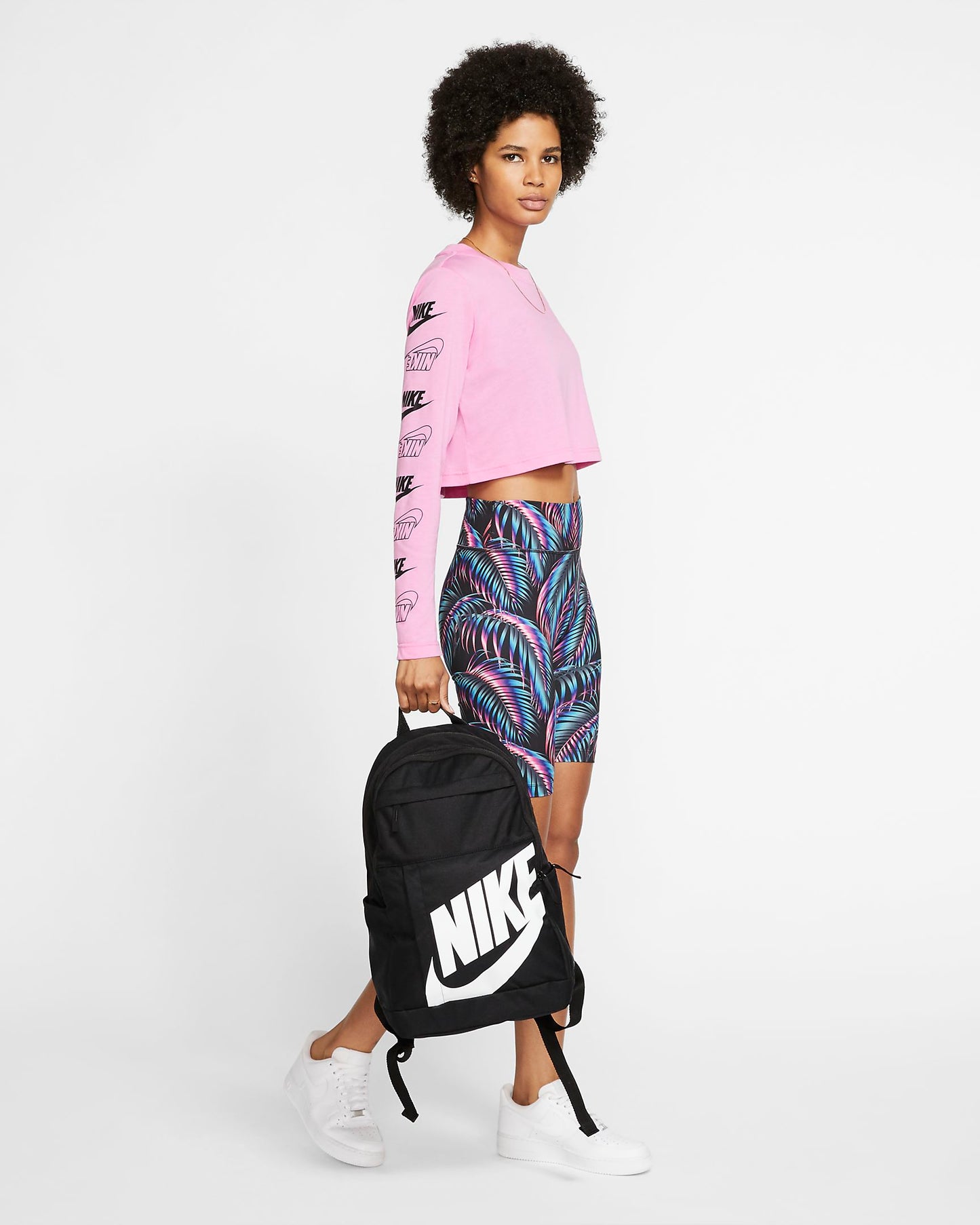 .Nike Elemental 2.0 Backpack 21L - BLACK/WHITE - (DD0559 010) - C2
