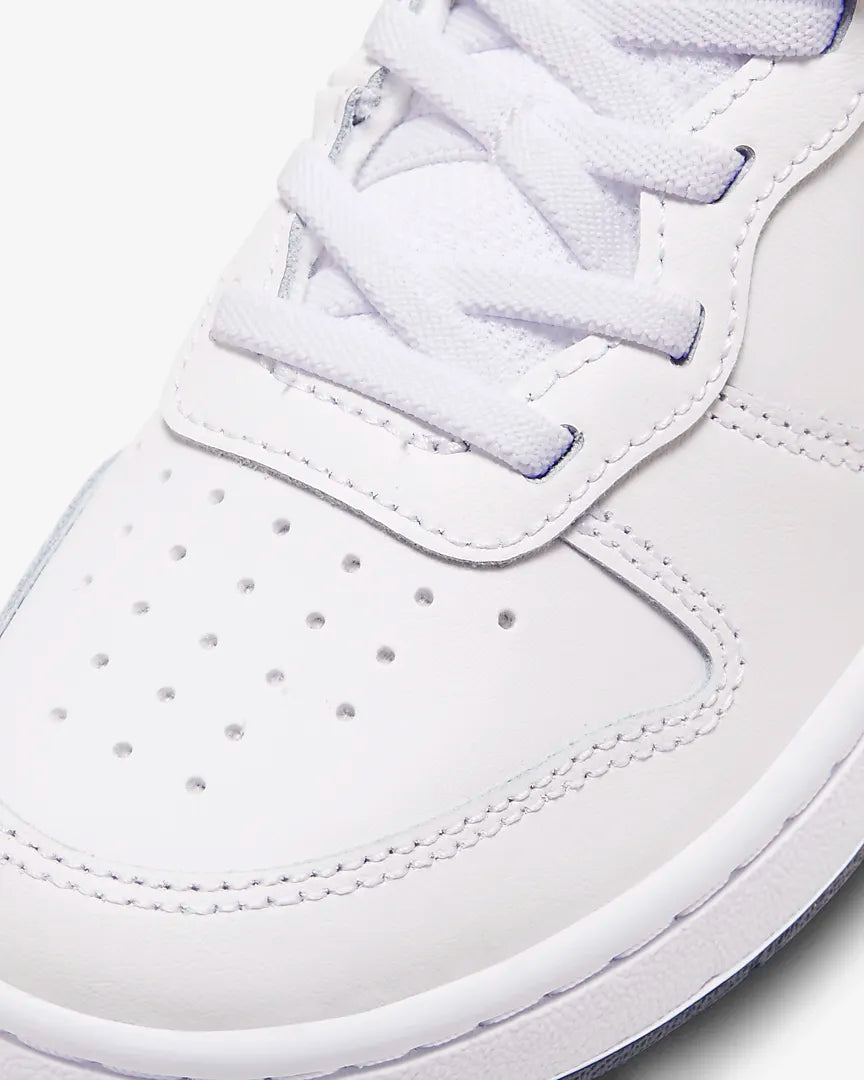 .Nike Kids Court Borough Low 2 White/Black - (BQ5451 104) / (DV5457 104) - CB4 - R1L2