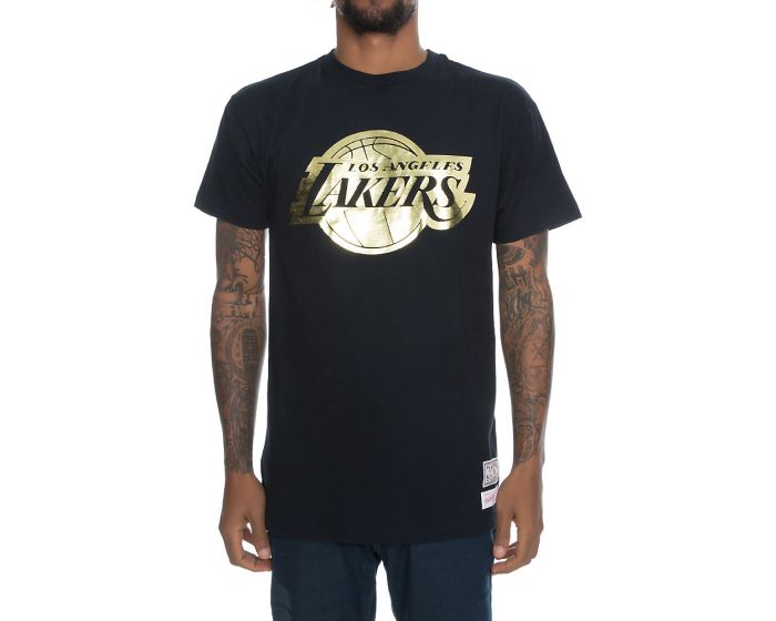 .Mitchell & Ness Mens Only Gold Tee Lakers - (7K2M1FETQ-LAK) - R1L8 - TS24