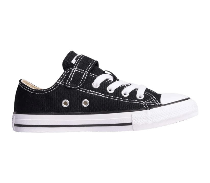 Converse CT Easy On 1V Junior Low Top Black Velcro - (372881) - VCB - R1L1 L/P