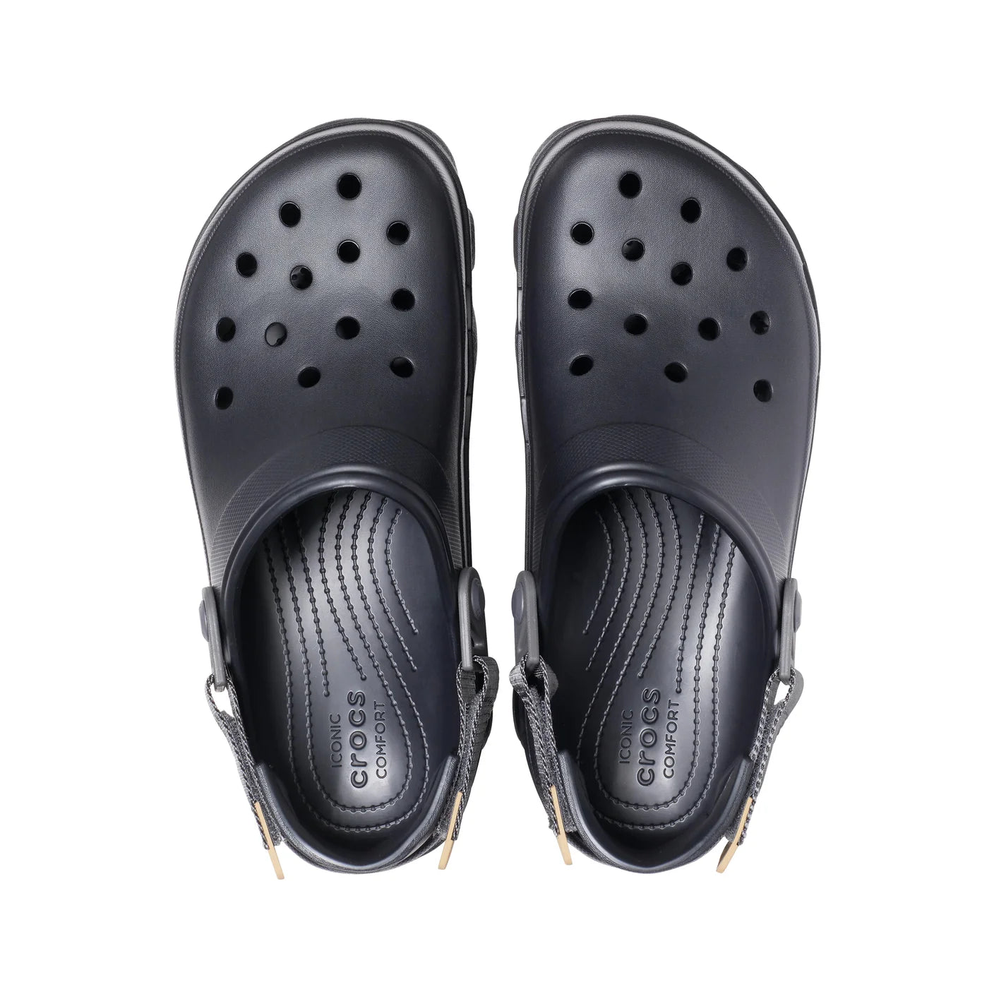 .Crocs Unisex All Terrain Clog Black - (206340 001) - F