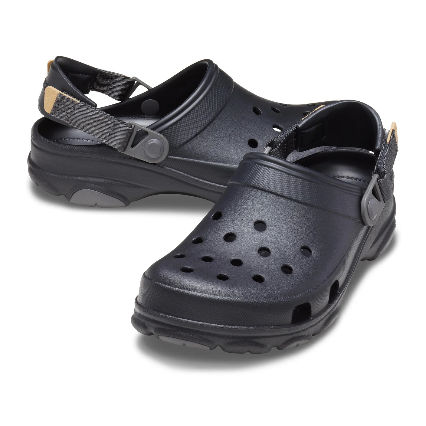 Crocs Unisex All Terrain Clog Black - (206340 001) - F