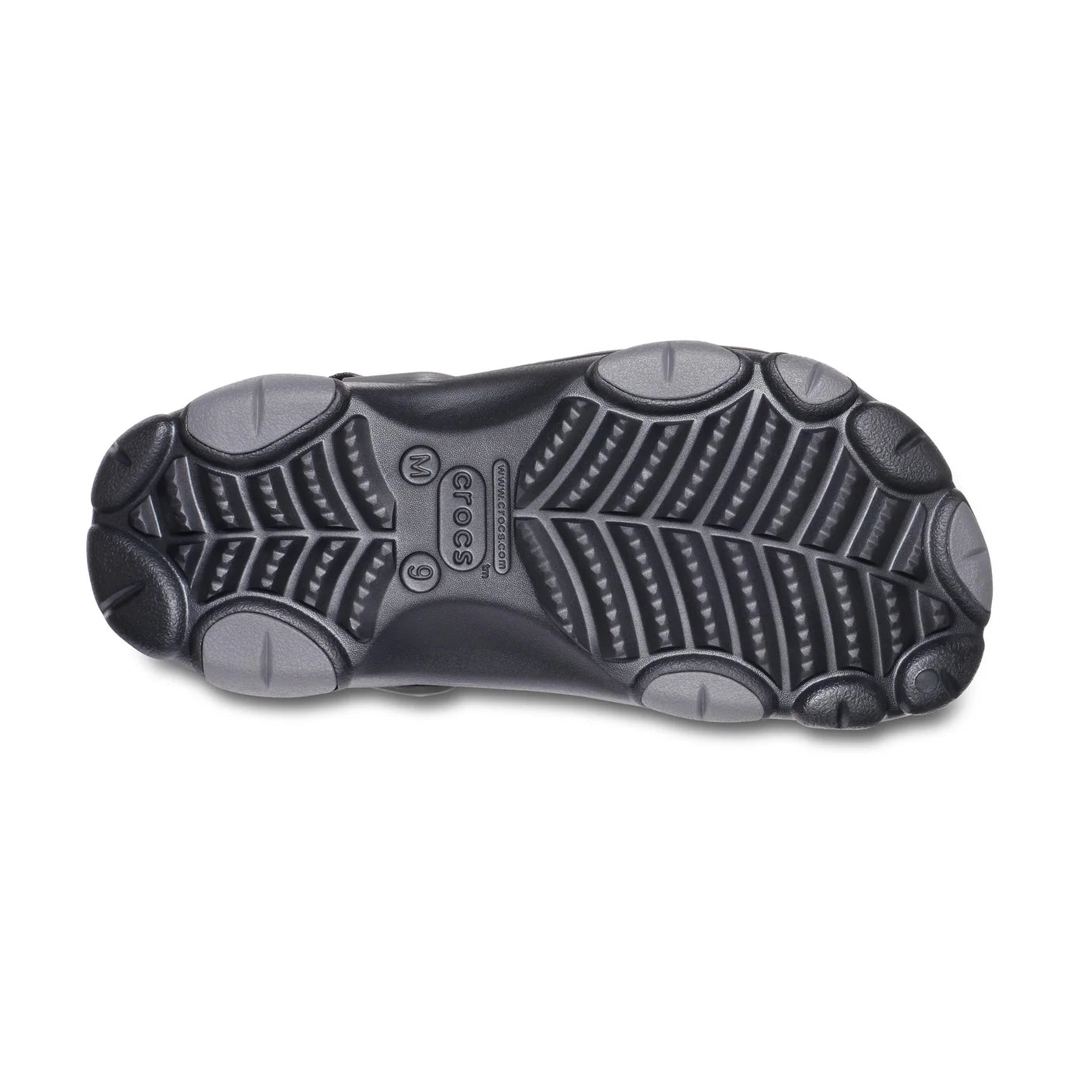 .Crocs Unisex All Terrain Clog Black - (206340 001) - F
