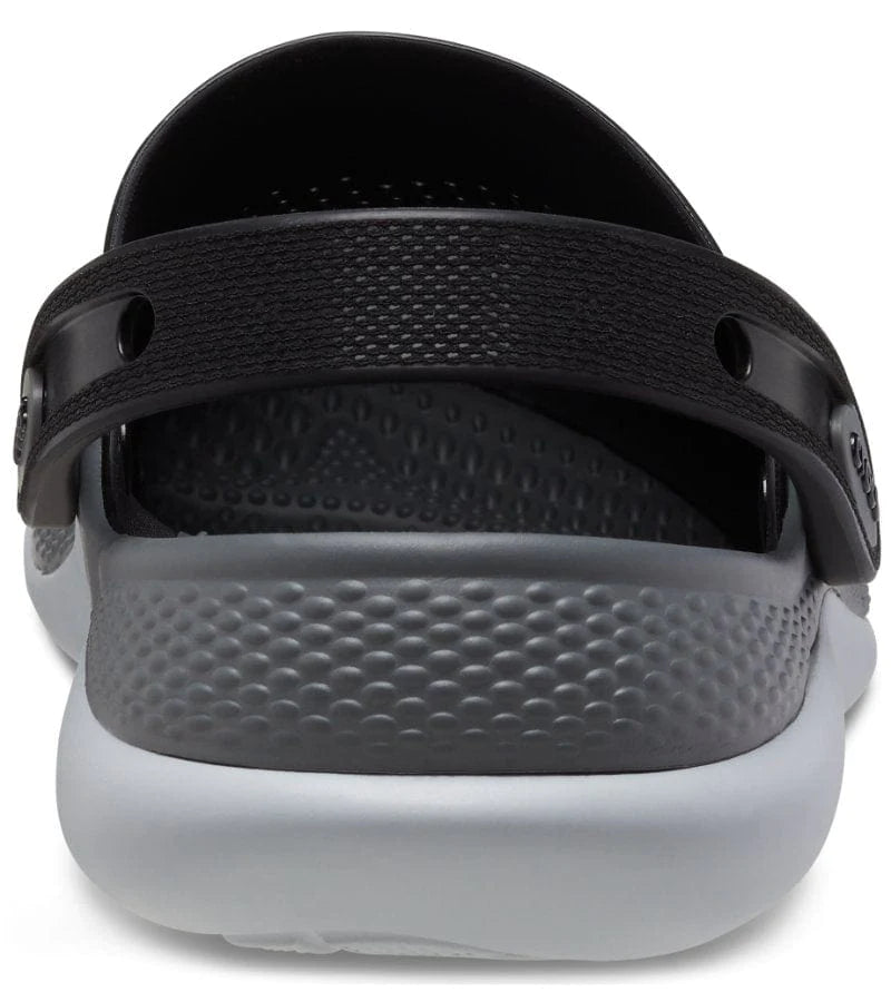 Crocs LiteRide 360 Clogs Black/Grey - (206708-0DD) - F