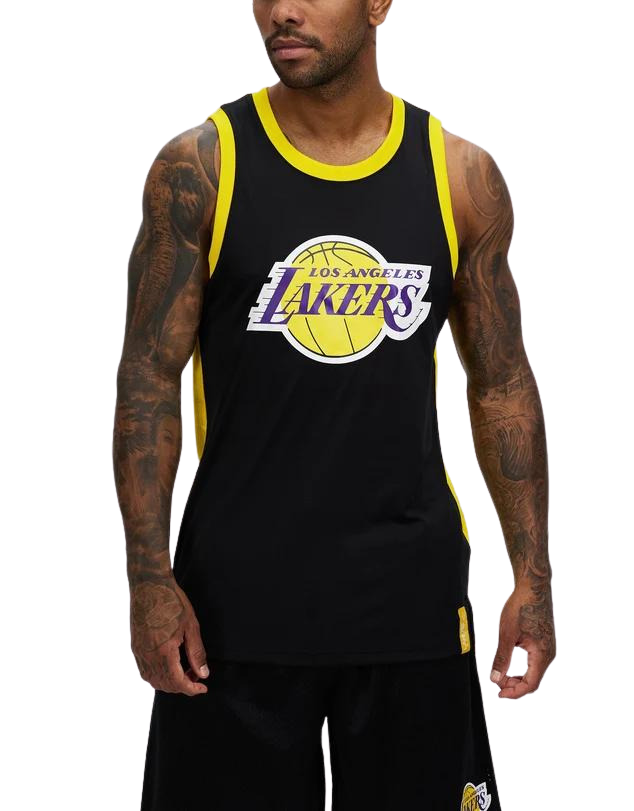 -Mitchell & Ness Mens Alley Oop Tank Lakers - (7K2M1FEW3-LAK) - SI2 - BAS 12