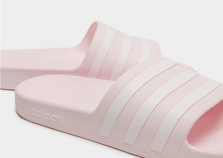 .Adidas Womens Adilette Pink Aqua Slides - GZ5878 - AQ - R2L18