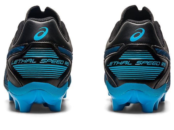 .Asics Lethal Speed Tackle RS FG - BLACK/BLUE - (1111A077-010) - RBS - R2L17