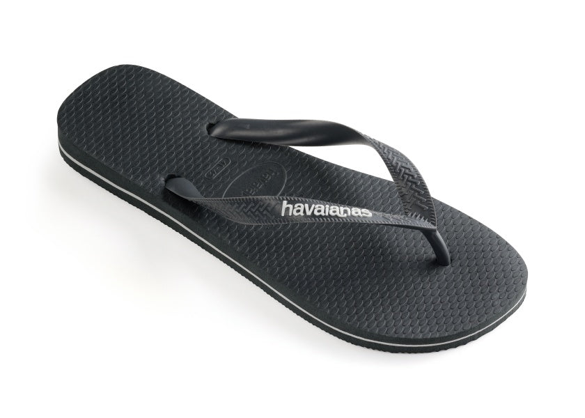 .Havaianas Mens Logo Filete Black/Graphite - (LOGOFILETE) - HV16 - F