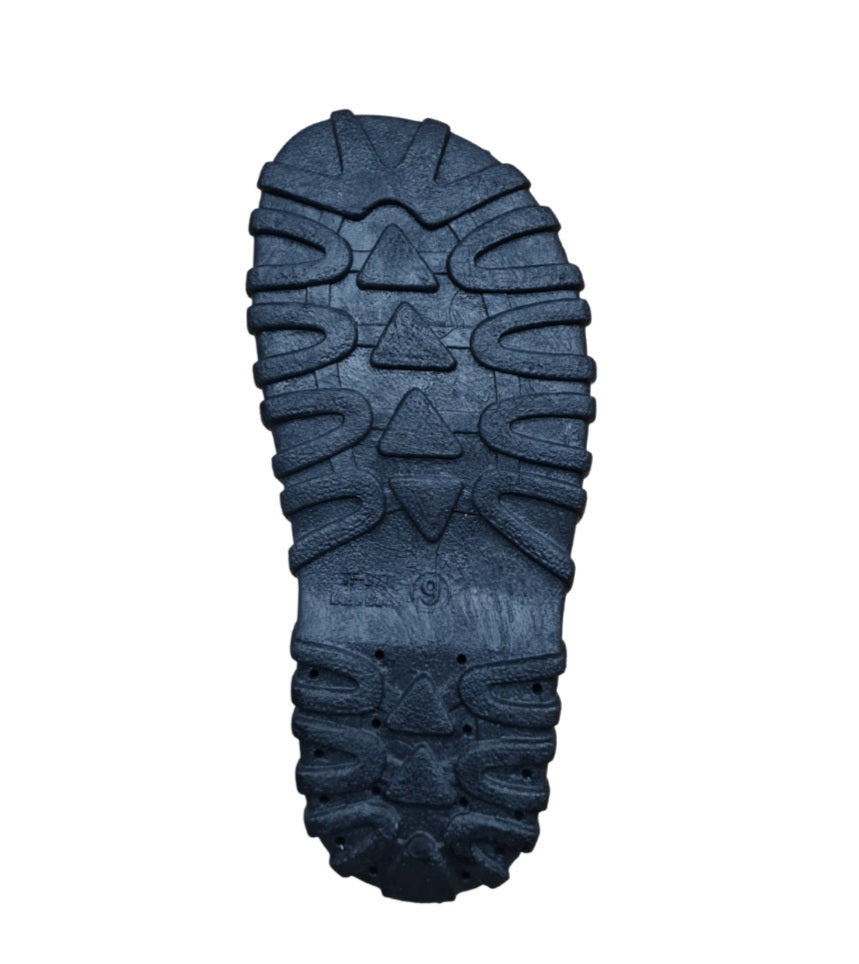 .NZ Jandal Pat Jong Jandal - Black