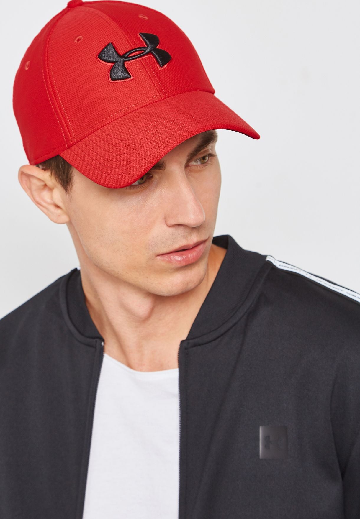 .UNDER ARMOUR Mens Blitzing 3.0 Cap Red - (1305036 600) - F
