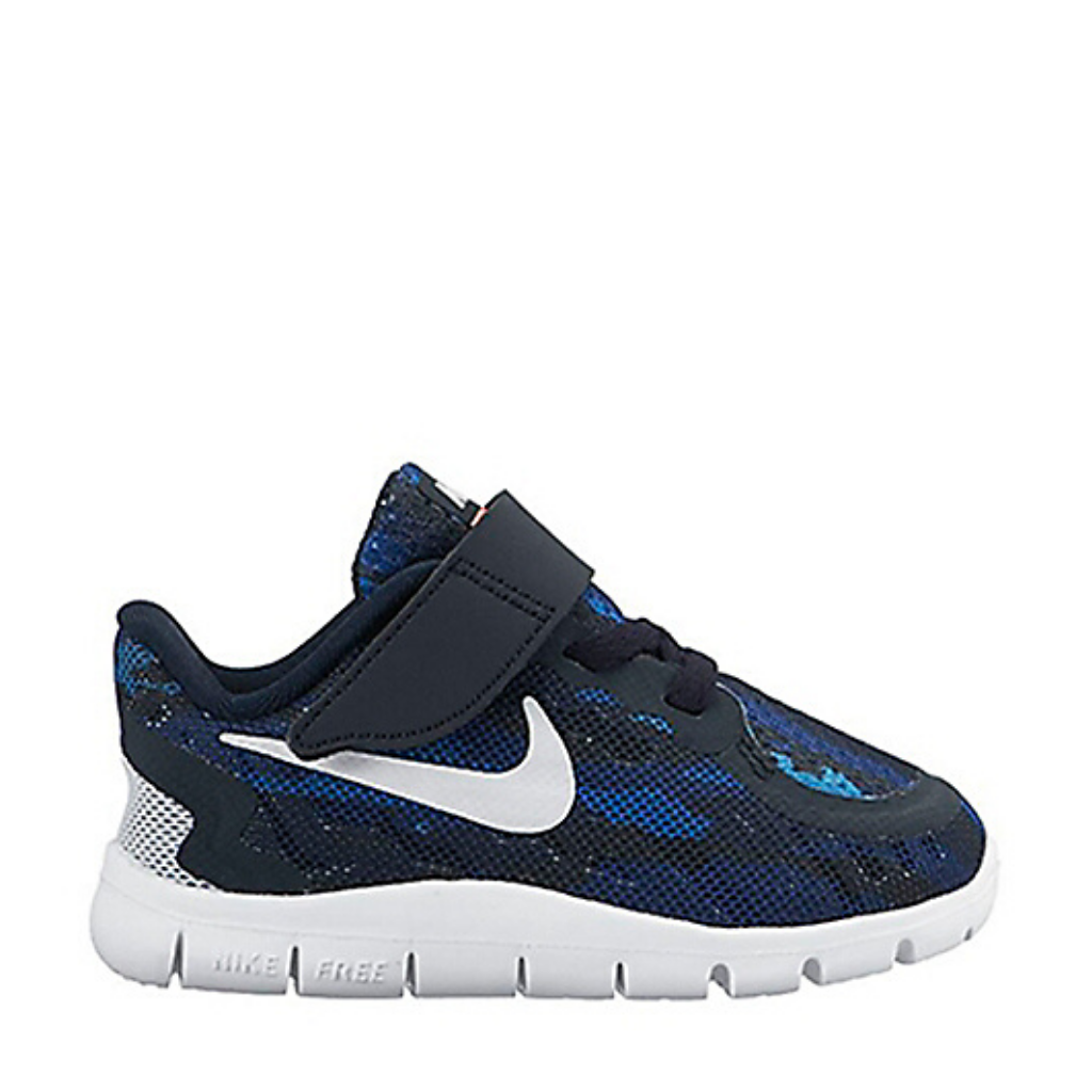 .Nike Free Toddler Blue/Black - (749684 400) - O7 - R1L9