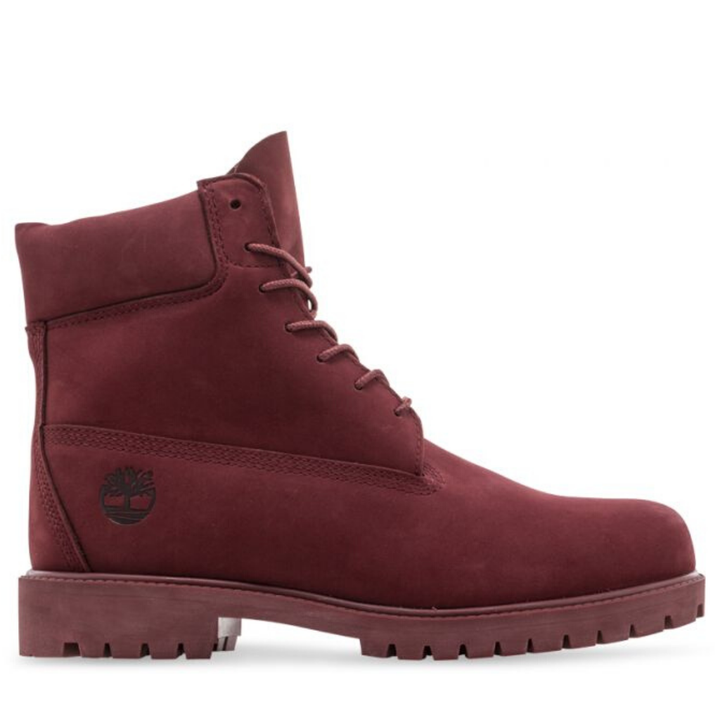 .Timberland 6-Inch Dark Red Nubuck - (TB082BXH V15) - D RED - R1L17 - L/P