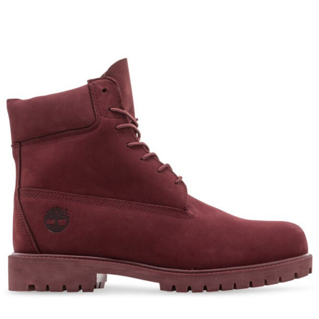 .Timberland 6-Inch Dark Red Nubuck - (TB082BXH V15) -  D RED - R1L5 - L/P