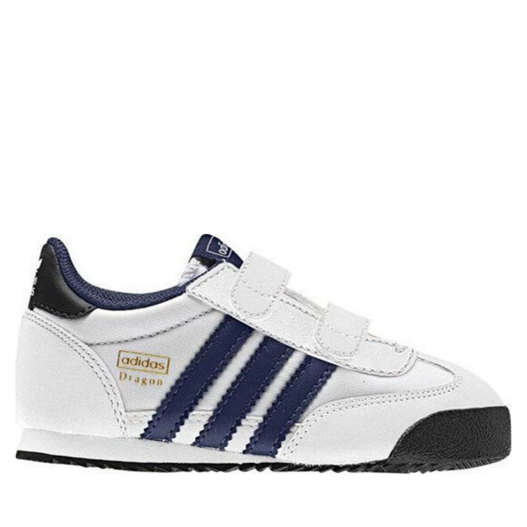 .Adidas Originals Dragon - White/Navy - (G60935) - WB - R1L1 (DISPLAY MODEL) - L/P