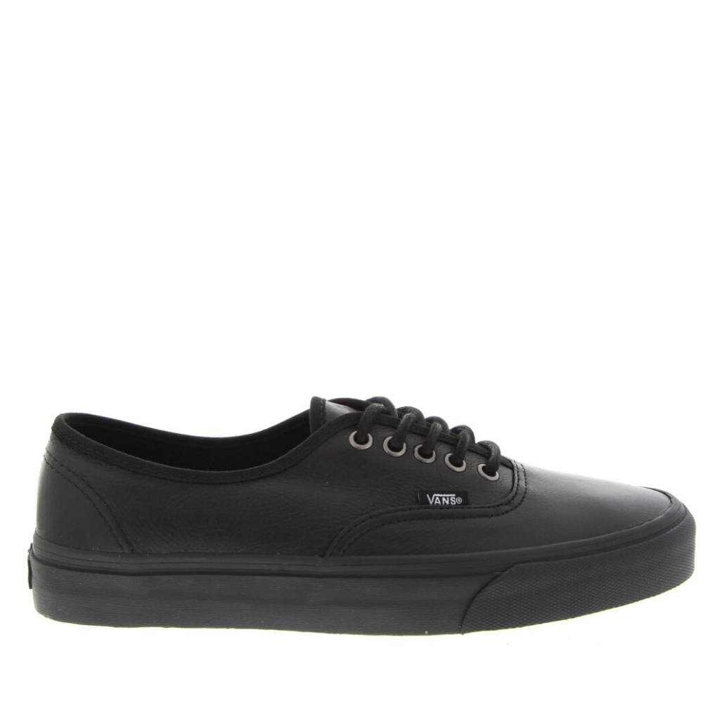 Vans AUTHENTIC LEATHER Black VN 0QERL9M LTH R2L14 Shoe Bizz