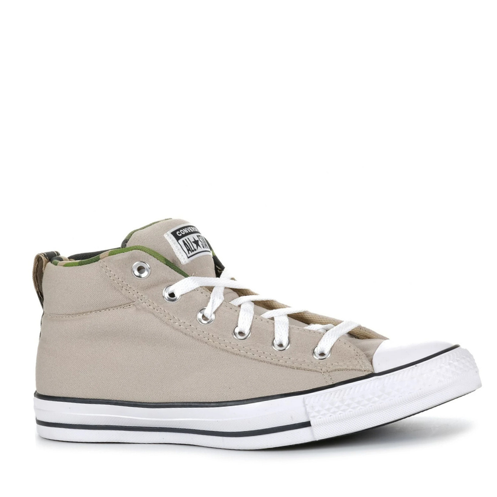 + Converse Ct Street Canvas And Suede Papyrus/White/Black (166976C) - PY - R1L7