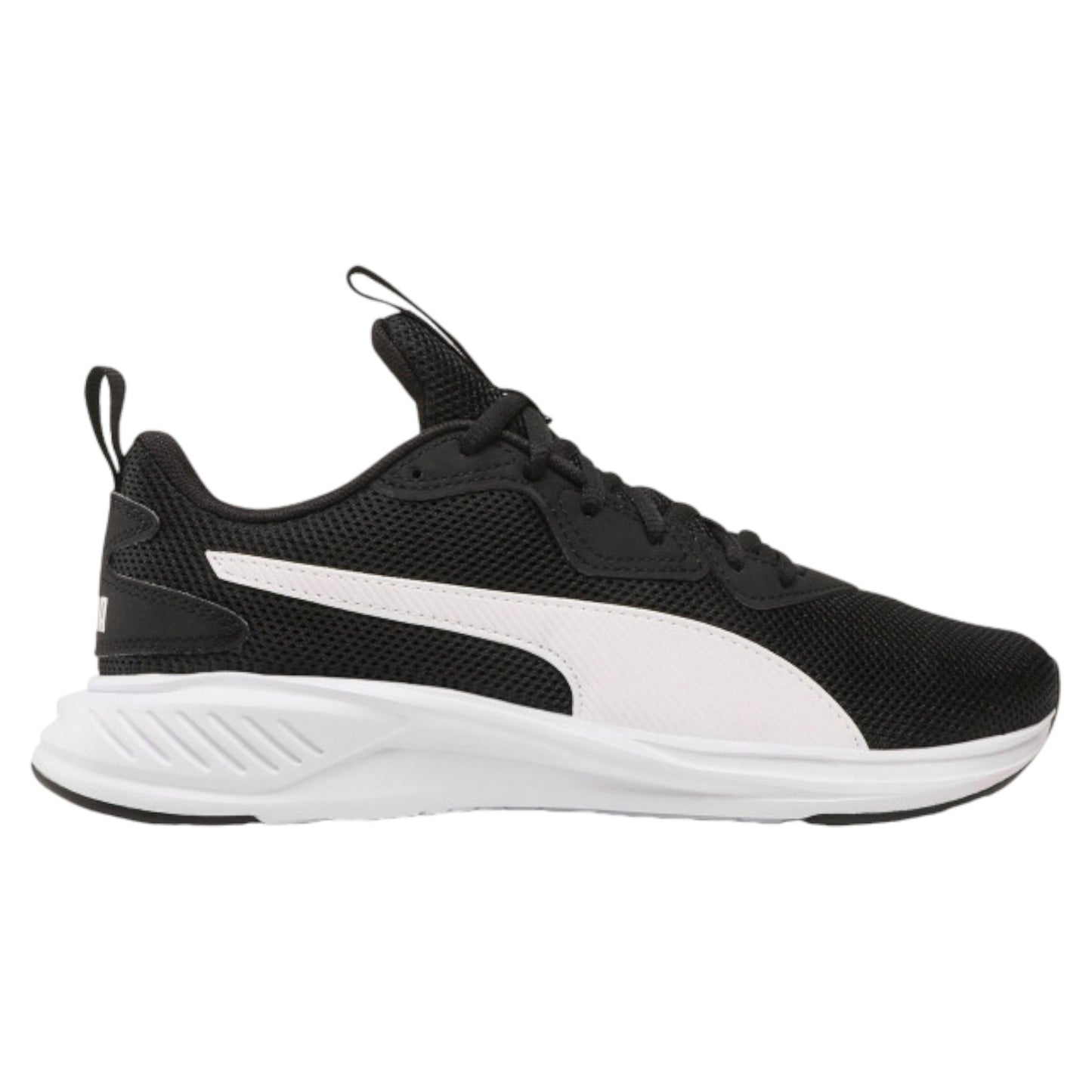 .PUMA Mens Incinerate (376288 01) Black/White - INC - R1L5