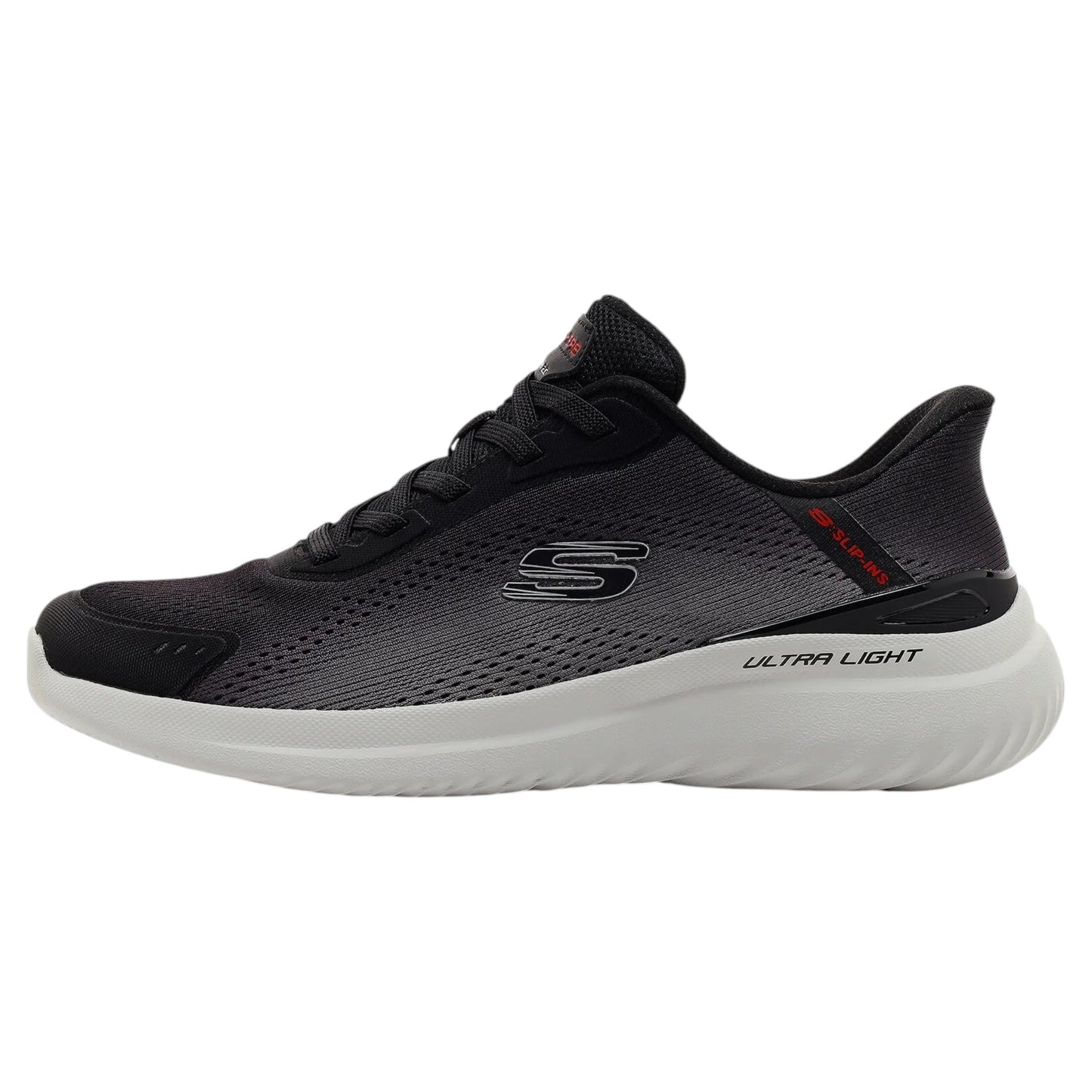 .Skechers Mens Slip-ins: Bounder 2.0 Jexel Black/Grey - (233034.BKGY) - MW2 - R2L16