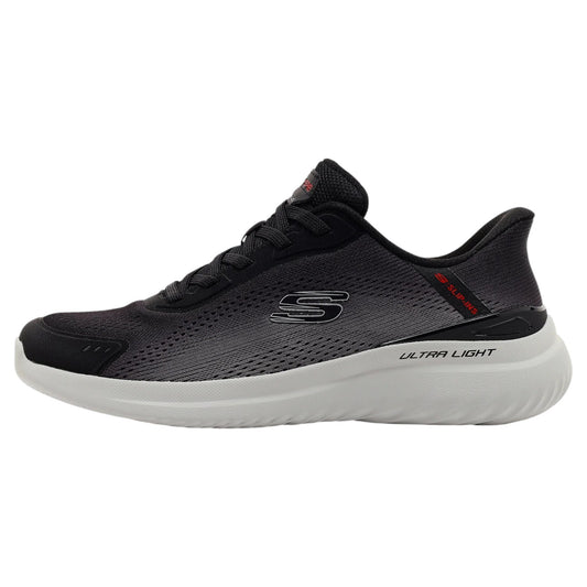 .Skechers Mens Slip-ins: Bounder 2.0 Jexel Black/Grey - (233034.BKGY) - MW2 - R2L16