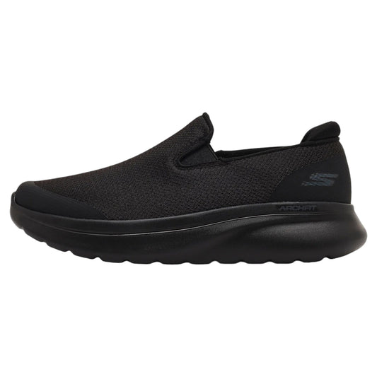 .Skechers Mens Go Walk Arch Fit N-Joy Talen Machine Washable BLACK - (217074/BBK) - GRC - R2L16