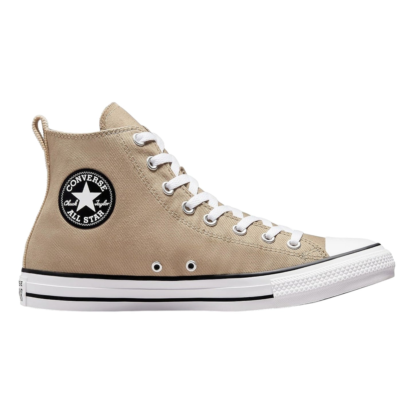 .Converse Chuck Taylor Workwear Textures Hi - NOMAD KHAKI/OAT MILK/BLACK - (A02780) - RTO - R1L7