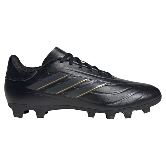 .Adidas Men's COPA PURE 2 CLUB FLEXIBLE BOOTS - Black/Carbon/Gold - (IG8725) - CBR - R2L17