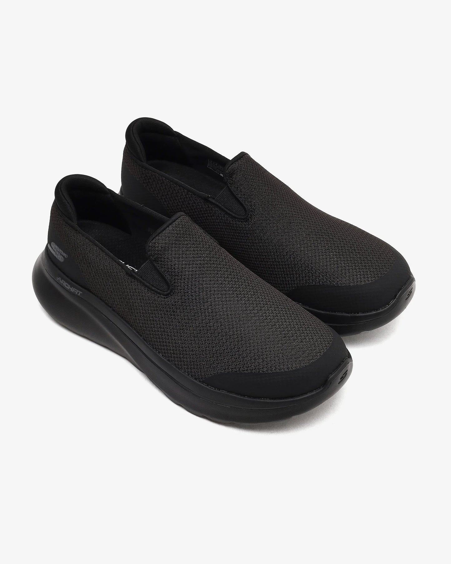 .Skechers Mens Go Walk Arch Fit N-Joy Talen Machine Washable BLACK - (217074/BBK) - GRC - R2L16