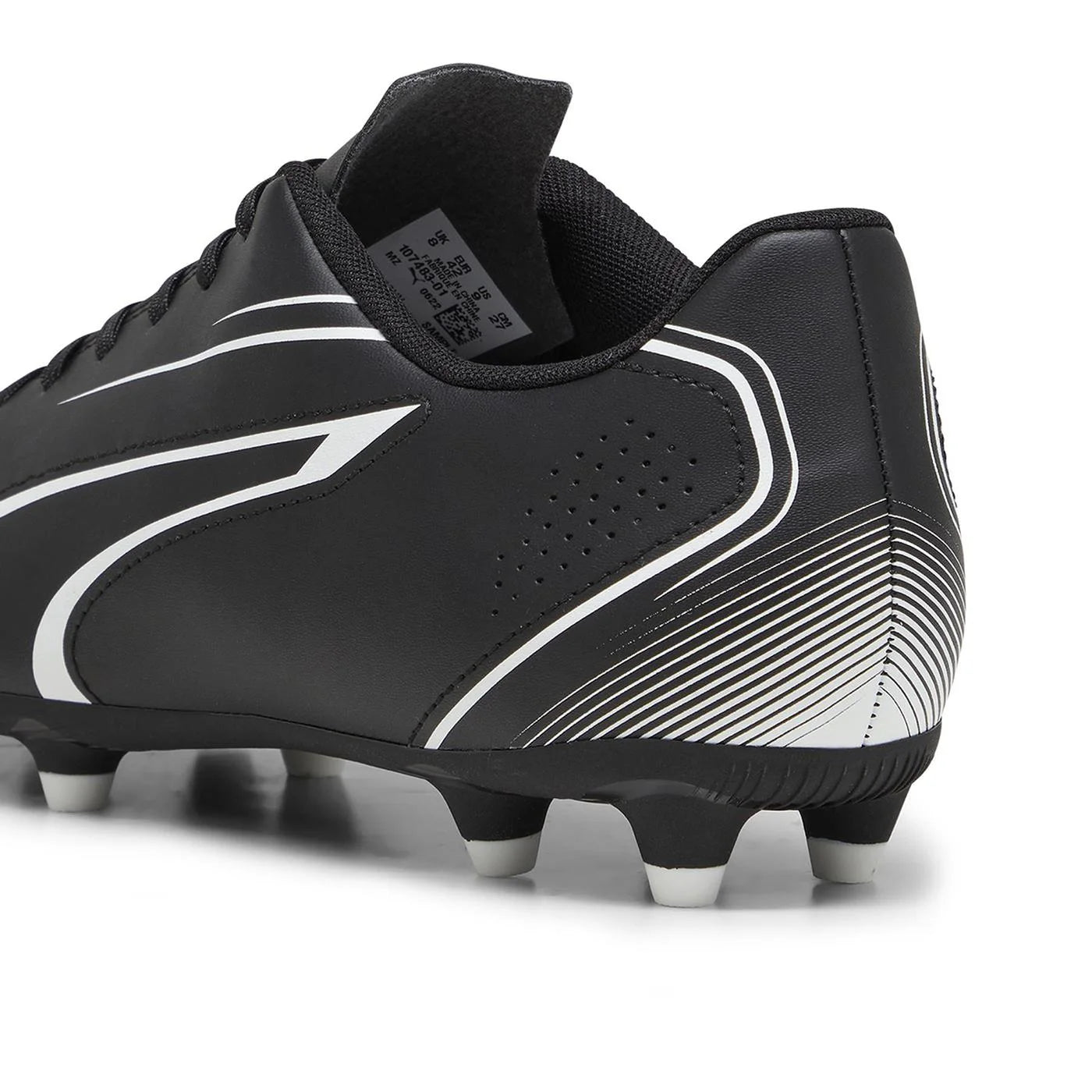 - Puma VITORIA FG/AG Men's Football Boots Black/White - (107483 01) - ZX3 - R2L17
