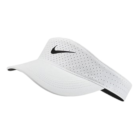 - Nike Womens Aerobill Adjustable Training Visor White - (AV6960-100) - F